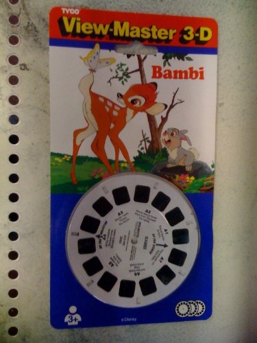 View-Master Bambi 3D 3 Reel Set