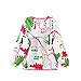 Little Girls' Dinosaur Print Hoodie Jacket Zip Up Coat 6Y