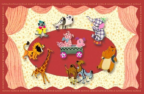 Dolce Mia Circus Animals Placemat