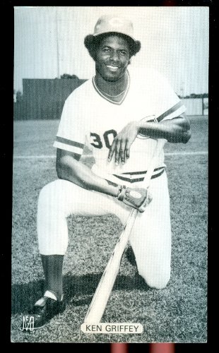 Ken Griffey Cincinnati Reds - 1970s J D McCarthy Photo Postcard