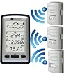 Ambient Weather WS-1280-X3 Wireless Weather Forecaster with Indoor Temperature, Humidity, Three