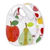 mothercare （マザーケア） :: Newborn Bib Apple and Pear - 2pk スタイ・ビブ :: One Size :: ワンサイズ