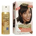 Excellence Hair Color #5AR Medium Maple Brown w/ Mini Elnett Hair Spray