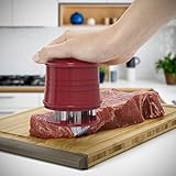 Planet Homeware Meat Tenderizer - Professional Quality & Ultra Sharp Stainless Steel Blades - For Steak, Chicken, Fish and Pork - Speed Cooking Up By Up to 4x - Lifetime Guarantee