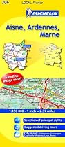 Aisne, Ardennes, Marne (Michelin Local Maps)