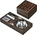 Visol Bremen Cigar Ashtray with Cigar Cutter and Punch