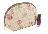from Green Bear QHS Tapestry Cosmetic/Makeup Bag (Red Rose) - Gobelin Style