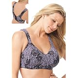 Comfort Choice Plus Size Wirefree back smoothing bra