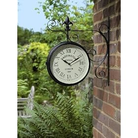 9" Paddington Station Clock and wall bracket