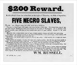 Historic Print (S): $200 Reward. Ranaway from the subscriber, on the night of Thursday, the 30th of Sepember