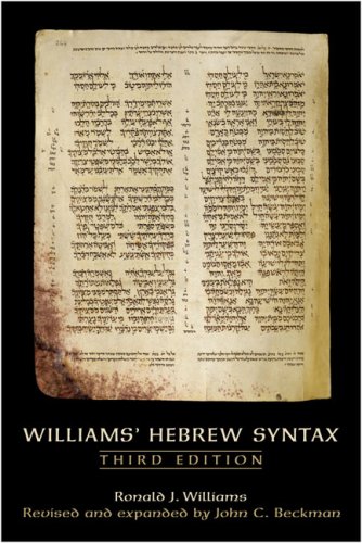 Image of: Williams' Hebrew Syntax