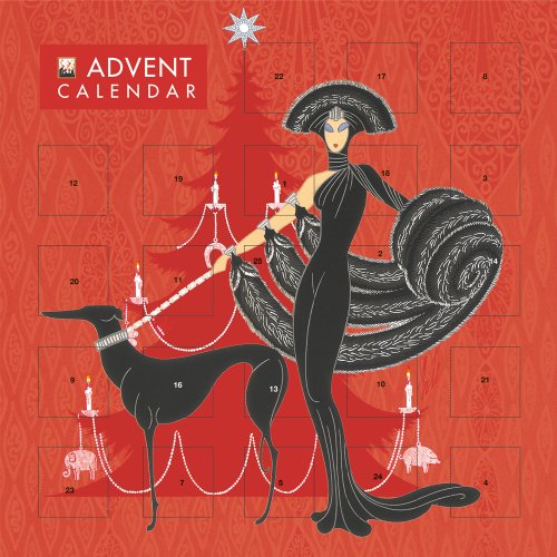 Erte Symphony in Black Advent Calendar