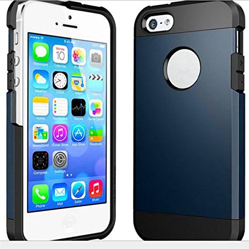 Iphone 6 (4.7'') Armor Case, iSavv protective case, Slim Fit Light Weight Design (Blue)