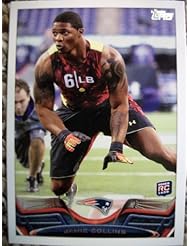Collectibles: 2013 Topps #158 Jamie Collins RC (Rookie Card) Trading Card in a Protective Case - New England Patriots - Topps