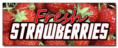 Fresh Strawberries Decal