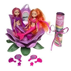 Barbie Fairytopia Dolls - Petal Pixies - Pink and Purple Mermaids by 