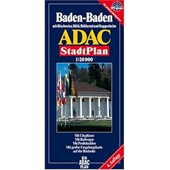 ADAC Stadtplan Baden-Baden: Mit Bischweier, B�hl, B�hlertal, Kuppenheim. Mit Citypl�nen. Mit Radwegen. Mit Postleitzahlen. Mit gro�er Umgebungskarte