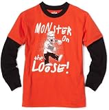Wes and Willy Boys 2-7 Monster On The Loose Twofer Tee