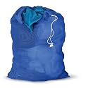 Honey-Can-Do LBG-01161 Mesh Laundry Bag, Blue