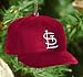 St. Louis Cardinals Baseball Cap Ornament