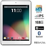 Dragon Touch&reg; R8 7.85'' Google Android 4.2 Jelly Bean Quad Core IPS Tablet MID PC, 4x1.8GHz, 1GB Ram, 16GB HDD, 1024x768 IPS Display, Bluetooth 4.0, Dual Camera, Google Play Pre-Installed, HDMI, Mini Pad [By TabletExpress]