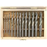 Promax WB70019 Carbide Brad Point Set, 13-Piece