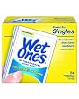 West Ones Wipes, Hands & Face, Antibacterial, Citrus Scent, Singles, 24 ct.