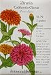 Zinnia California Giant Heirloom Seeds