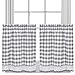Sweet Home Collection Kitchen Window Curtain Panel Treatment Decorative Buffalo Check Design, 36