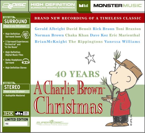 David Benoit 40th Year Anniversary Charlie Brown Christmas Monster Music High Definition Surround Sound CD SUPERDISC
