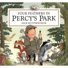 Four Feathers in Percy's Park: A Novelty Pop-up (Percy the Park Keeper)