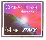 PNY 64 MB CompactFlash Flash Memory Card