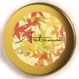 Cashews in Autumn Gift Tin (12 oz) - Wisconsin Cheeseman
