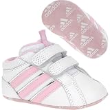 Adidas Lilali Crib Pink Baby Trainers Size 2 (3-6 months)