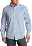 IZOD Men's Gingham Essential Button Down,American Dream,Medium