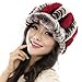 URSFUR Women's Rex Rabbit Peaked Caps Hats Multicolor