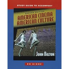 Study Guide to Accompany American Cinema/American Culture