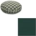 O'Donnell Original Snoozer Round Pillow Dog Bed (Holly, Small: 25in)