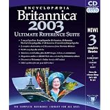Encyclopedia Britannica 2003 Ultimate Reference Suite by Pearson Software