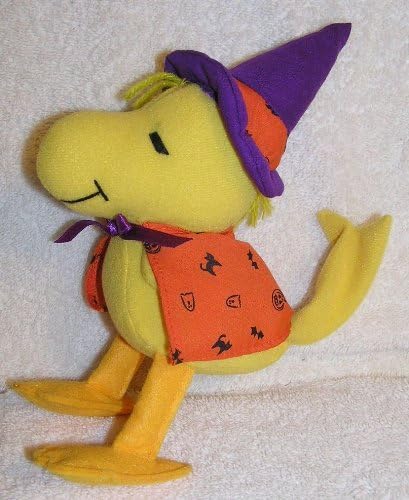 Peanuts 8" Plush Woodstock as Witch Doll for Halloween by Determined Productions