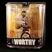VARIANT JAMES WORTHY / LOS ANGELES LAKERS * PURPLE JERSEY * McFarlane 6 Inch NBA LEGENDS SERIES 3 Sports Picks Action Figure