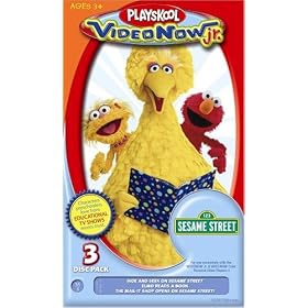 Videonow Jr. Personal Video Disc 3-Pack: Sesame Street #3 by Hasbro