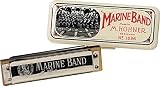 1896 20 Marine Band Harmonica Key of Low Eb - B0002E59UA