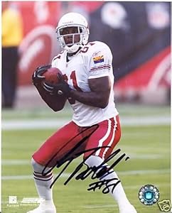Anquan Boldin Arizona Cardinals Signed 8x10 Photo W/COA
