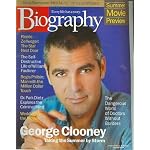 Biography Magazine June 2000 - George Clooney, Renee Zellweger, William Faulkner, Regis Philbin, Dr. Park Dietz book cover