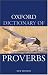 Book Oxford Dictionary of Proverbs (Oxford Paperback Reference)