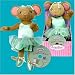 Angelina Ballerina - Plush - 14 inch Learn to Dance Alice with DVD