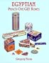 Egyptian Punch-Out Gift Boxes: Six Boxes with Matching Gift Tags