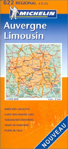 City Travel Guides Discounted  Search : Atlas routiers : Auvergne, Limousin, N°20622