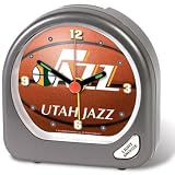 UTAH JAZZ OFFICIAL LOGO TRAVEL ALARM CLOCK